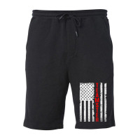 Teamster Proud American Flag Distressed Premium Fleece Short | Artistshot