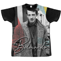 Jean Paul Belmondo  French New Wave Graphic T-shirt | Artistshot