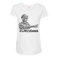 Director Series Akira Kurosawa Maternity Scoop Neck T-shirt | Artistshot