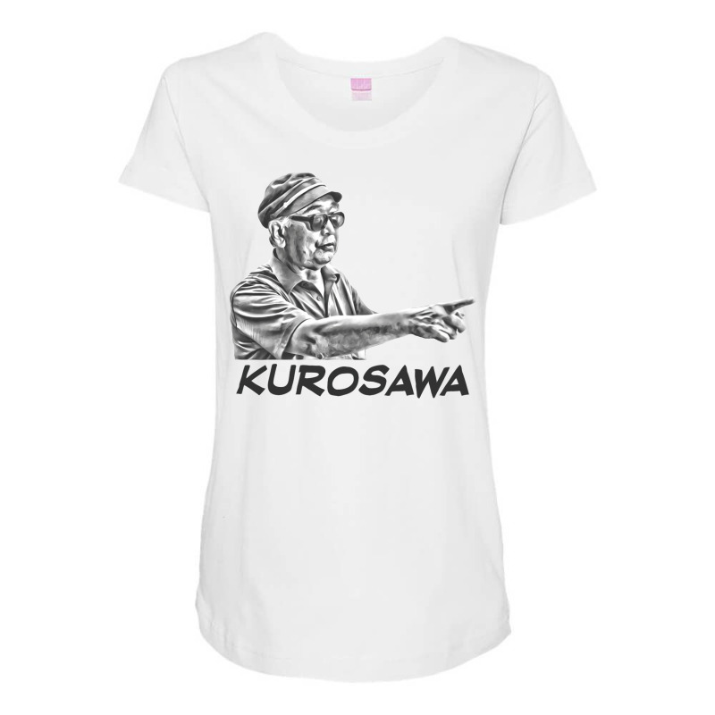 Director Series Akira Kurosawa Maternity Scoop Neck T-shirt by babaicmuzich | Artistshot