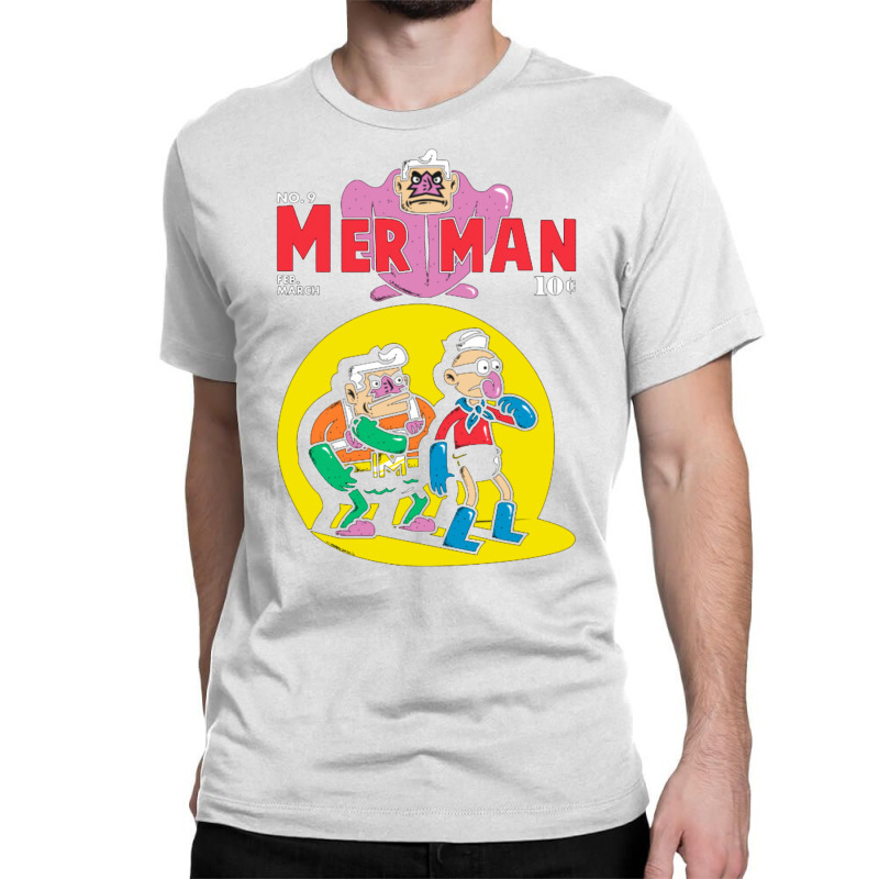 Mermaid Man And Barnacle Boy Classic T-shirt by jorunayxan8 | Artistshot