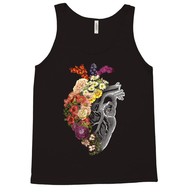 Flower Heart Spring Tank Top | Artistshot