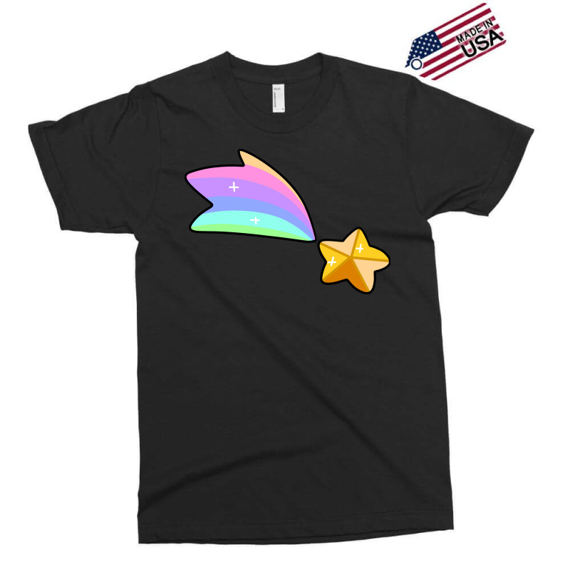 Golden Rainbow Shooting Star Exclusive T-shirt | Artistshot