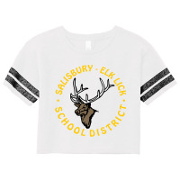 Salisbury Elk Lick School District Scorecard Crop Tee | Artistshot