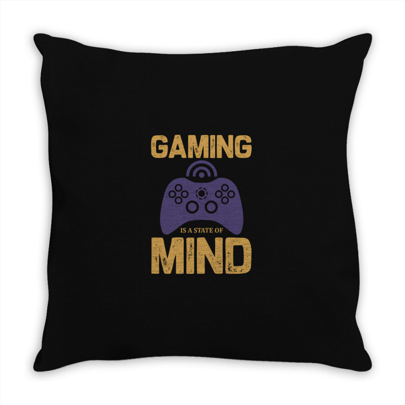 Gaming Is A - Tshirt Throw Pillow | Artistshot