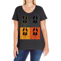 Malinois T  Shirt Belgian Malinois Dog Gift Idea T  Shirt Ladies Curvy T-shirt | Artistshot