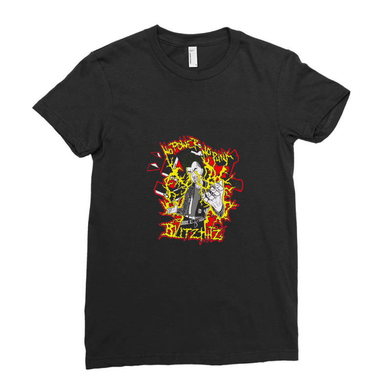 Blitz Ladies Fitted T-Shirt by CindyAlford | Artistshot