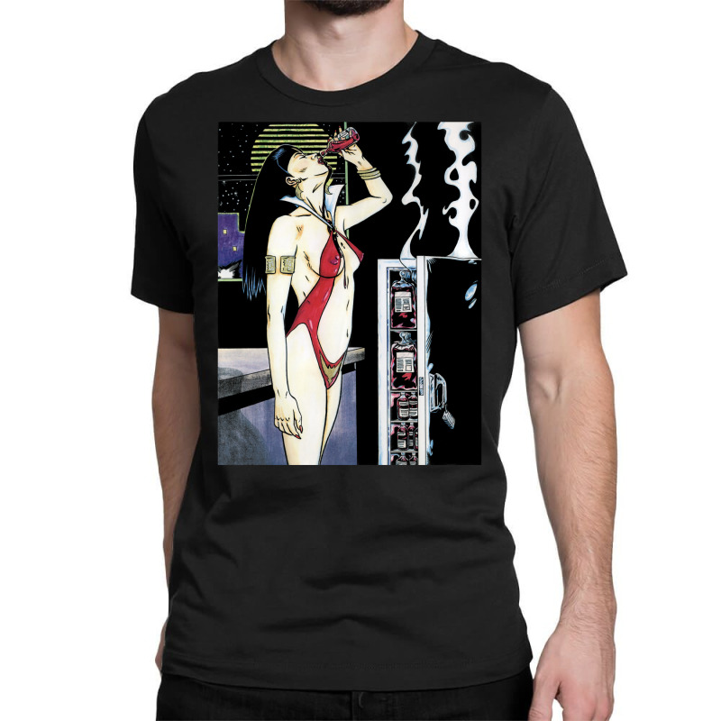 Vampirella Midnight Snack Classic T-shirt by btrosmalada0 | Artistshot