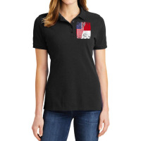 Indonesian Roots  Half American Flag  Usa Indonesi Ladies Polo Shirt | Artistshot