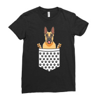 Malinois T  Shirt Malinois Dog Belgian Shepherd Dog T  Shirt Ladies Fitted T-shirt | Artistshot