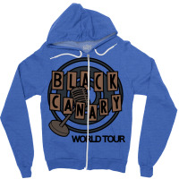 Nightwing 80 Black Canary Shirt Dark 1 Zipper Hoodie | Artistshot