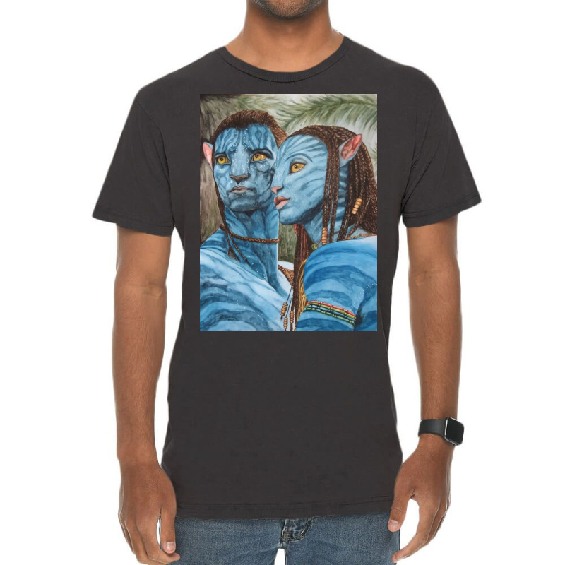 Look View Tegether - Jake & Neytiri Vintage T-shirt | Artistshot