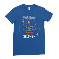 Selfish Self Ish Will Wood Ladies Fitted T-shirt | Artistshot