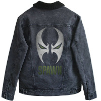 Spawn Mask Unisex Sherpa-lined Denim Jacket | Artistshot