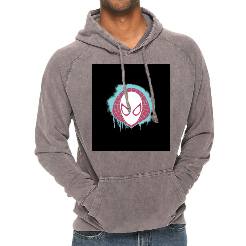 Spider Gwen Spray Paint Vintage Hoodie | Artistshot