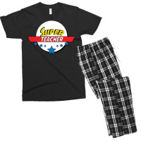 Super Teacher Men's T-shirt Pajama Set | Artistshot