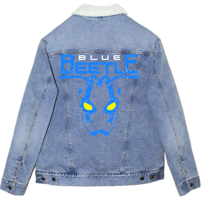 The Blue Hermano Beetle Unisex Sherpa-lined Denim Jacket | Artistshot