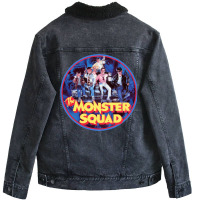 The Monster Squad Vintage Image Unisex Sherpa-lined Denim Jacket | Artistshot