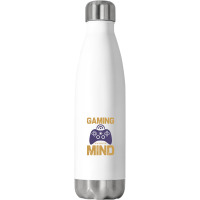 Gaming Is A - Tshirt Stainless Steel Water Bottle | Artistshot