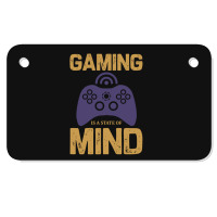 Gaming Is A - Tshirt Motorcycle License Plate | Artistshot