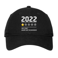 2022 Would Not Recommend Sarcastic Bad Review One Star Rating Funny Adjustable Cap | Artistshot