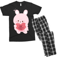 Happy Valentine Men's T-shirt Pajama Set | Artistshot