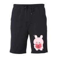 Happy Valentine Fleece Short | Artistshot