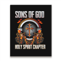 Christian Bikersons Of God Holy Spirit Chapter Metal Print Vertical | Artistshot