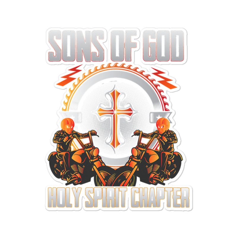 Christian Bikersons Of God Holy Spirit Chapter Sticker | Artistshot