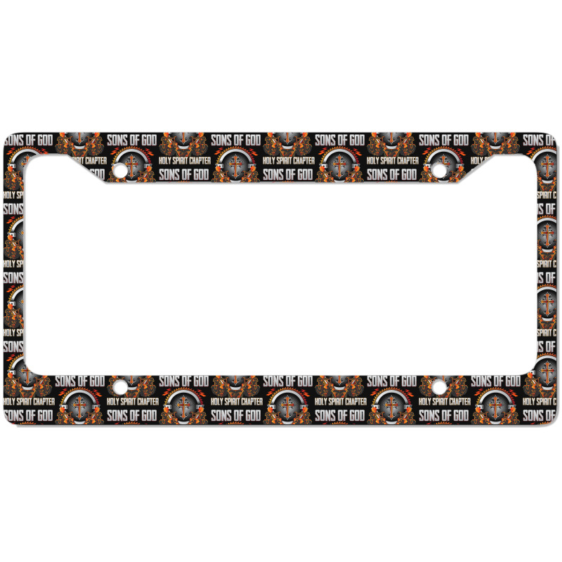 Christian Bikersons Of God Holy Spirit Chapter License Plate Frame | Artistshot