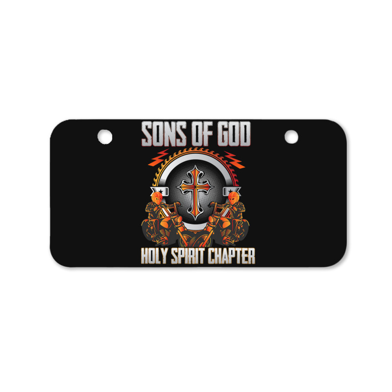 Christian Bikersons Of God Holy Spirit Chapter Bicycle License Plate | Artistshot