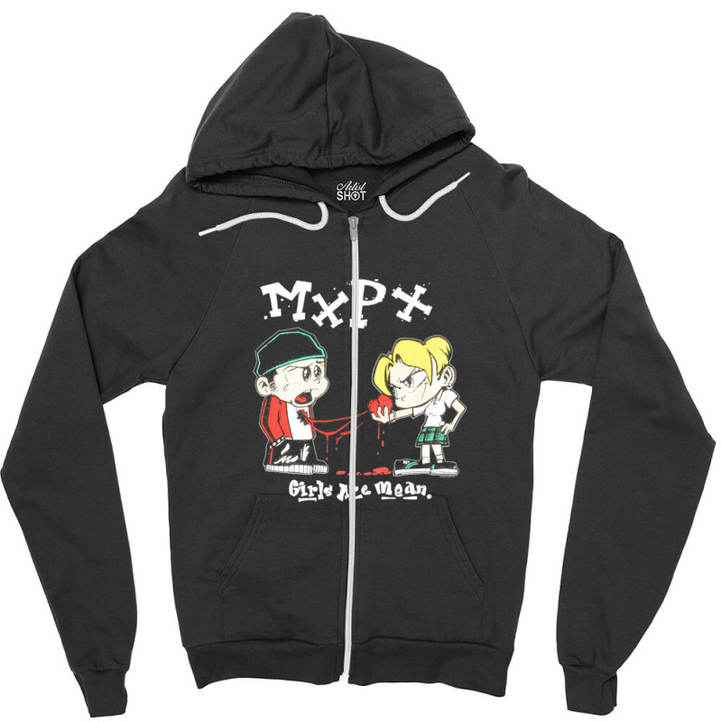 Mxpx Girls Are Mean Zipper Hoodie | Artistshot