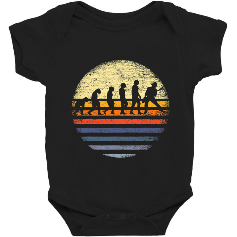 Bassguitarists Gifts Evolution Bass Guitar Baby Bodysuit by Darlyssia89 | Artistshot