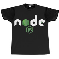 Nodejs Javascript Programmer Graphic T-shirt | Artistshot