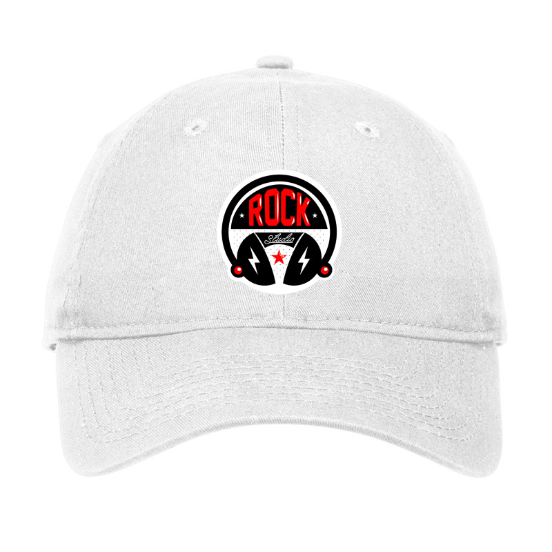 Rock Studio - Rockmusic Premium Adjustable Cap by PEGGYBROWNEE | Artistshot