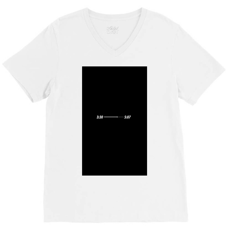 Frank Ocean   Nights   Beat Switch Time Stamp V-Neck Tee by Wrightdxs | Artistshot