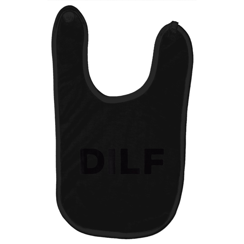 Dilf For Dad Father's Day Baby Bibs | Artistshot