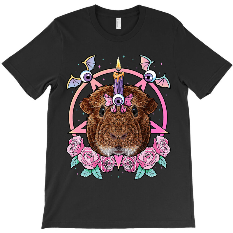 Pastel Goth Guinea Pig Pagan Creepy Menhera Guinea T-Shirt by kerrmanthez | Artistshot