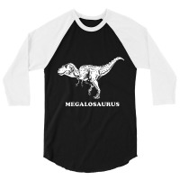 Megalosaurus Dinosaur 3/4 Sleeve Shirt | Artistshot