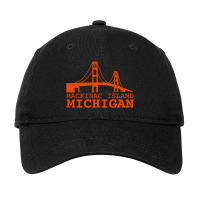 Mackinac Island Michigan Adjustable Cap | Artistshot