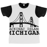 Mackinac Island Michigan Graphic T-shirt | Artistshot