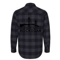 Mackinac Island Michigan Flannel Shirt | Artistshot