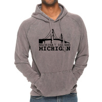 Mackinac Island Michigan Vintage Hoodie | Artistshot