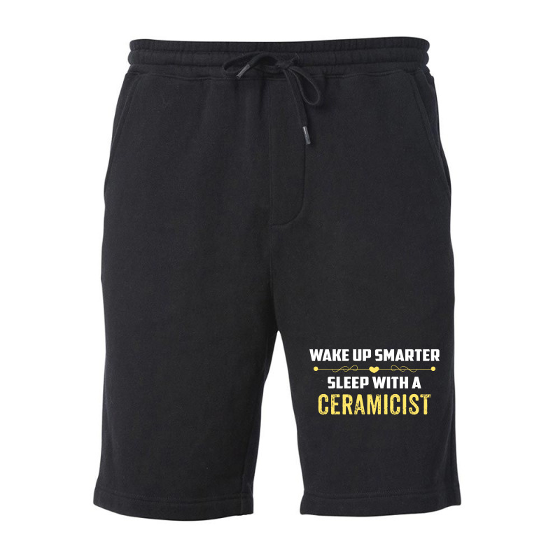 Wake Up Smarter Sleep With A Ceramicist Fleece Short | Artistshot