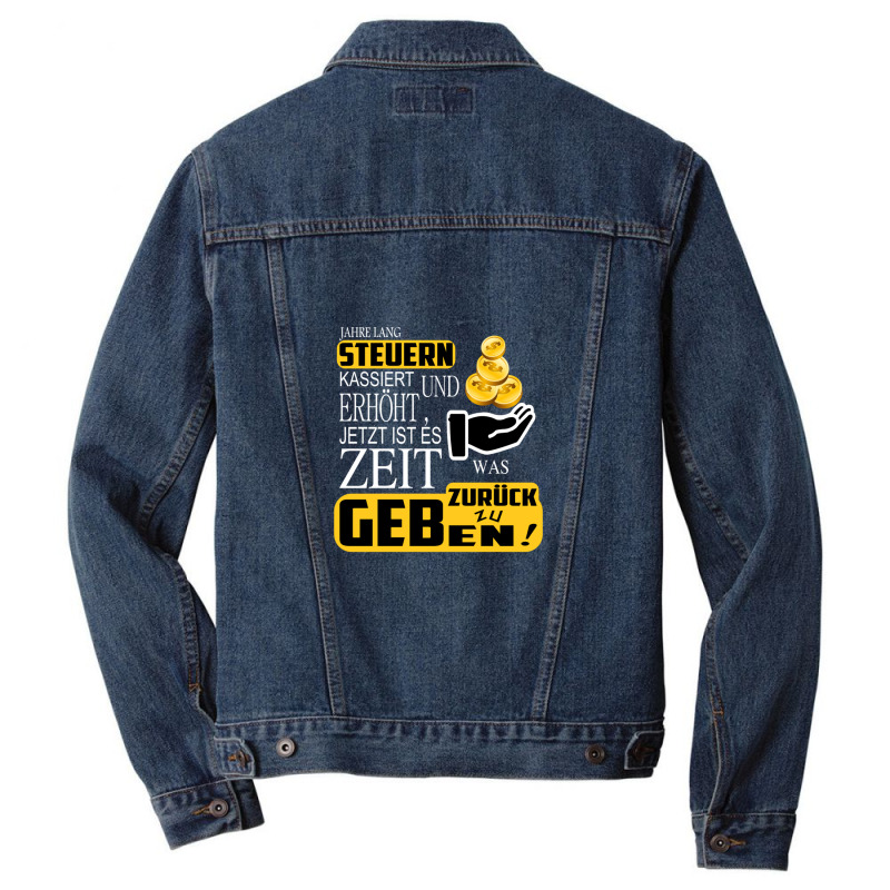 Return Taxes Men Denim Jacket | Artistshot