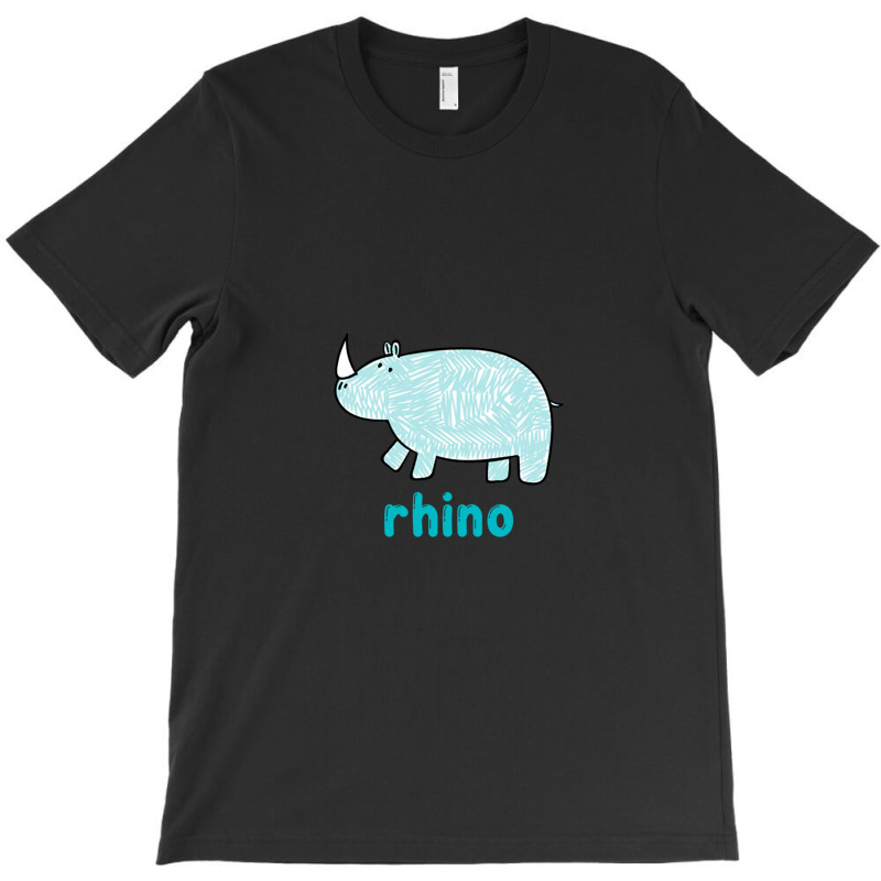 Rhino Happy Kids T-shirt | Artistshot