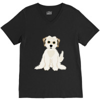 Breed Lover Doogie Adorable V-neck Tee | Artistshot