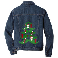 Christmas Joke Party Men Denim Jacket | Artistshot