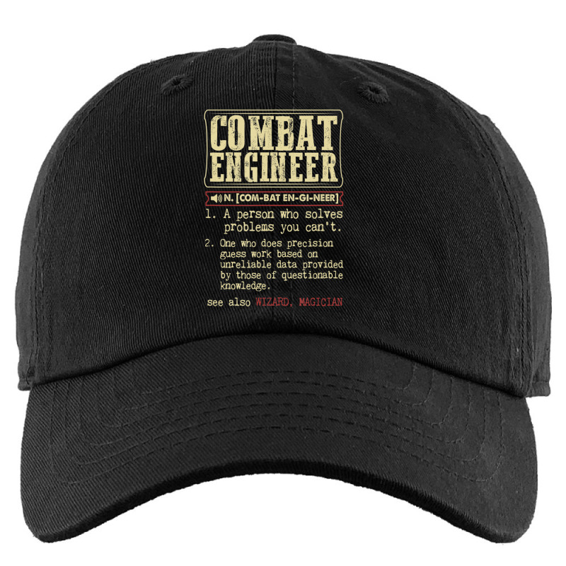 Combat Engineer Dictionary Term Kids Cap by beulahgriffithgdv | Artistshot