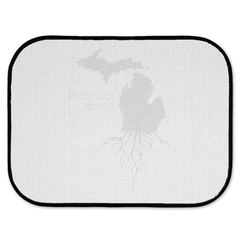 Michigan Roots  State Of Michigan Rear Car Mat | Artistshot